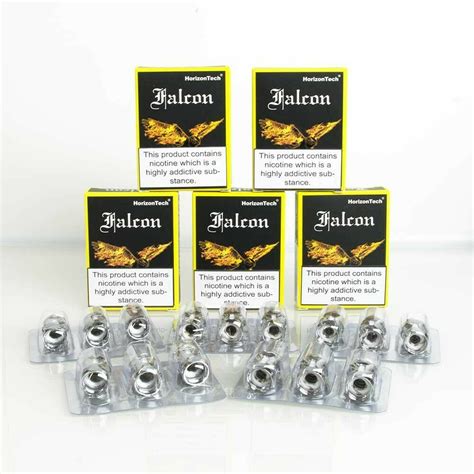 Horizontech Falcon Replacement Coils M Dual Sky Island Smoke Vape