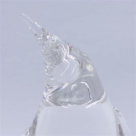 Steuben Crystal Penguin Figurine