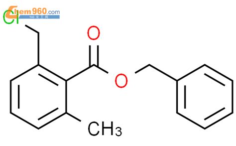 765937 38 0 BENZOIC ACID 2 CHLOROMETHYL 6 METHYL PHENYLMETHYL