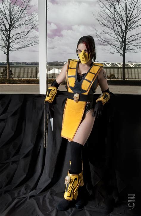 Female Scorpion Mortal Kombat Costume