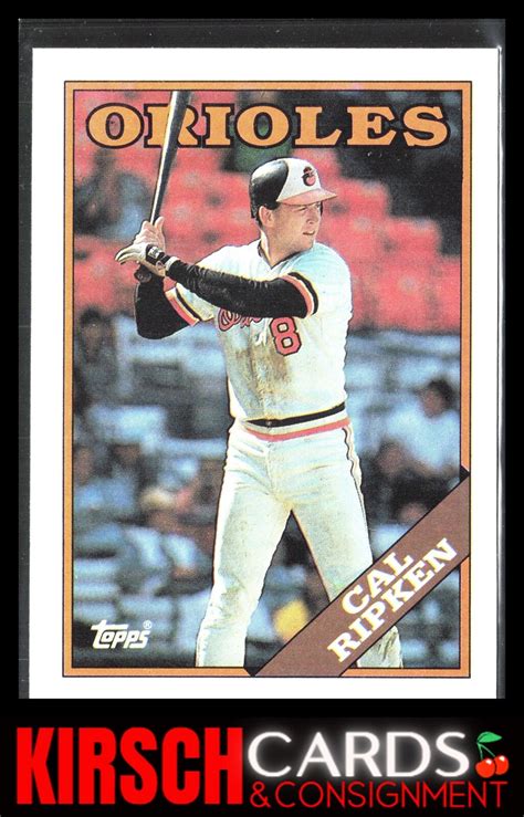 Cal Ripken 1988 Topps 650 Baltimore Orioles EBay