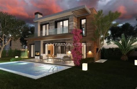 Triplex Villas With Private Pool In Bodrum Ortakent