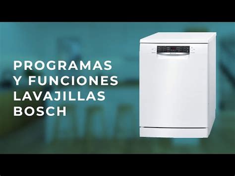 Descubre El Potente Y Silencioso Manual Del Lavavajillas Bosch Serie 4