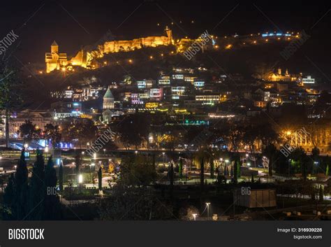 Night View Old Tbilisi Image & Photo (Free Trial) | Bigstock