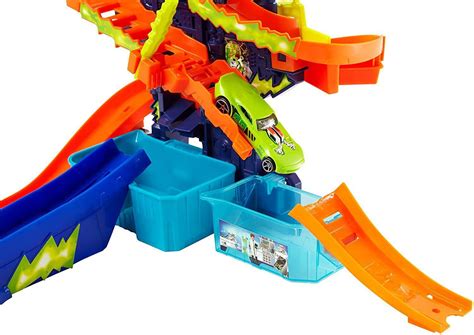 Pista Hot Wheels Esta O Cient Fica Color Shifters Color Splash Hot Wheels City Ccp