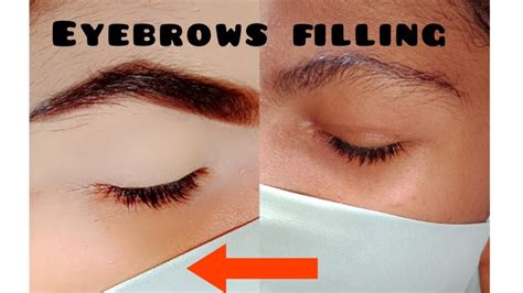 How To Fill Eyebrows For Bridal And Party Make Up YouTube