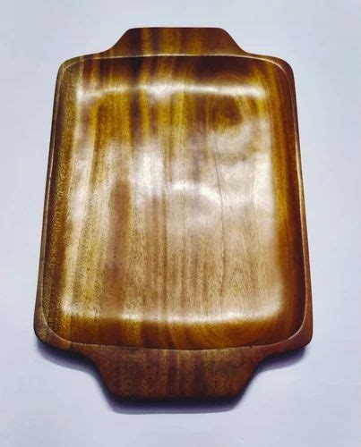 Wooden Rectangular Pine Wood Serving Tray At Rs 230 Piece In Kolkata