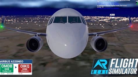 Rfs Real Flight Simulator Voo Completo OMDB OIKQ Airbus A320 Neo Full