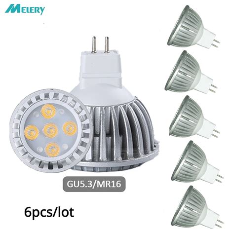 6w Mr16 Gu5 3 120 12v Led Bulb Gu5 3 12v Mr16 Halogen Lamp Mr16 Led