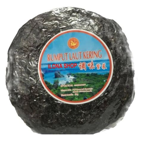 Jual Rumput Laut Kering Bulat Nori Gr Dried Seaweed Rumput Laut