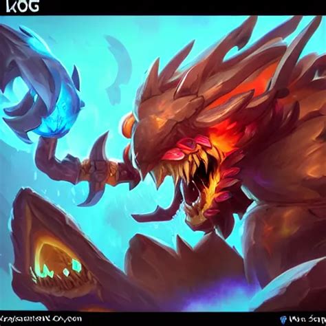 Kog Maw League Of Legends Trending On Artstation Stable Diffusion