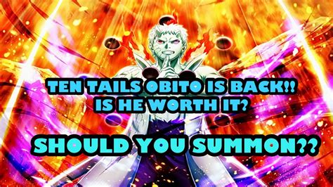 Should YOU SUMMON For Ten Tails Obito Full Kit And New Update