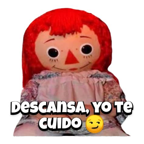 DESCANSA YO TE CUIDO Sticker De WhatsApp DescargarStickers