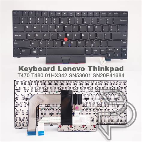 Jual Keyboard Laptop Thinkpad T470 T480 A475 A485 T No Backlight