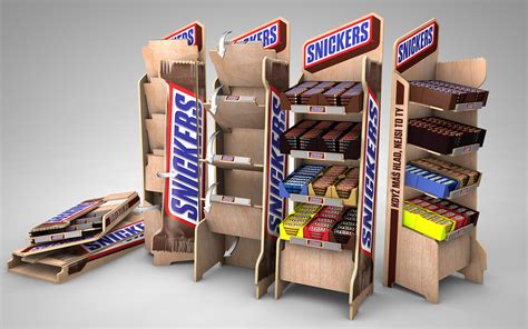 Snickers Display Mars Easy And Portable On Behance