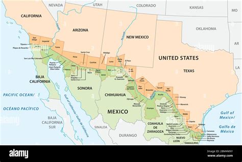 Map Of Arizona California Border – Map of Spain Andalucia