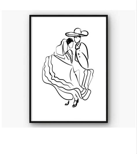 Printable Art Spanish Folk Dancers Ballet Folklorico - Etsy