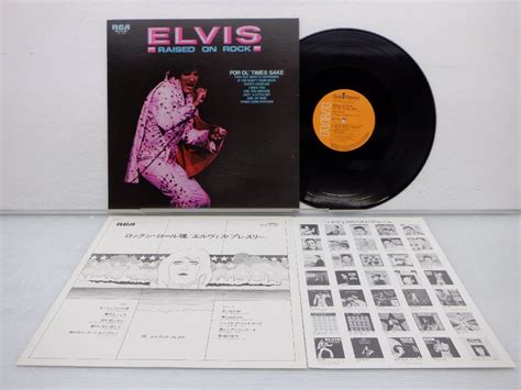 【やや傷や汚れあり】elvis Presleyエルヴィス・プレスリー「raised On Rock For Ol Times