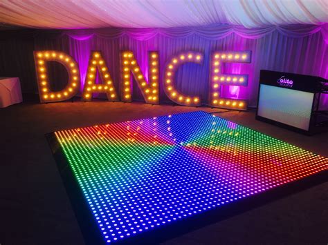 Digital LED Dance Floor - Elite Sound