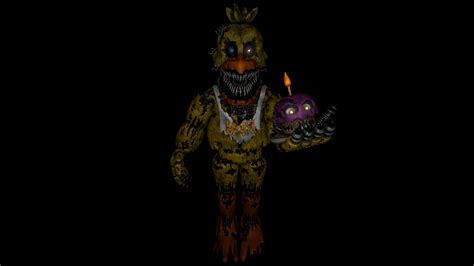 Sfm Nightmare Chica Full Body Updated By Troniccrash On Deviantart