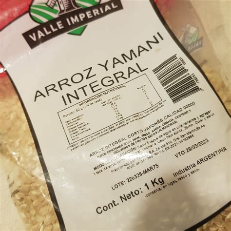 Valle Imperial Arroz Yamani Integral Abillion