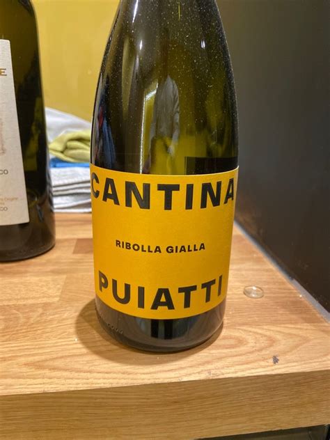 2022 Puiatti Friuli Ribolla Gialla Italy Friuli Venezia Giulia