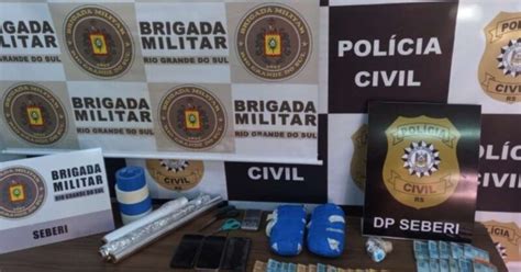 Polícia Civil prende dois em flagrante e descobre ponto de distribuição