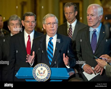 United States Senate Majority Leader Mitch McConnell (Republican of ...