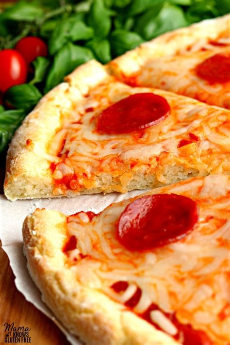 Gluten-Free Pizza Crust {Dairy-Free & Vegan} - Mama Knows Gluten Free