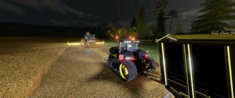 John Deere 9rt Black And Yellow V1 0 Fs22 Mod Farming Simulator 22 Mod