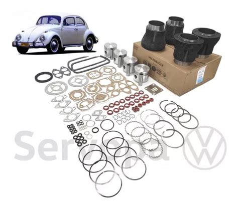 Kit Motor Camisa Pist O Juntas Fusca Kombi Moderno Alco Frete Gr Tis