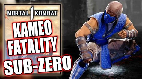 Mortal Kombat 1 Sub Zero Kameo Fatality Youtube