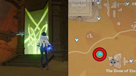 All Sumeru Desert Shrine of Depth locations in Genshin Impact: How to ...