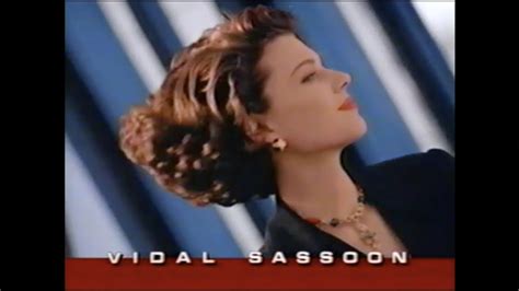 Vidal Sassoon Commercial 1993 Vhs Rip Youtube