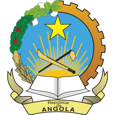 Angola Coat Of Arms Logo Vector Logo Of Angola Coat Of Arms Brand Free