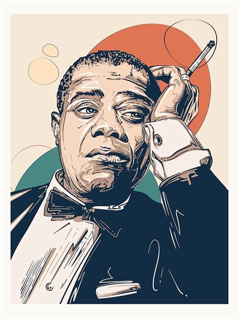 Louis Armstrong Poster Poster For Sale By Vintagevisions Redbubble