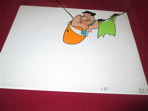 Flintstones Fred Flintstone Cel Vintage Carry On Nurse Fred 1963 3rd Season Ebay