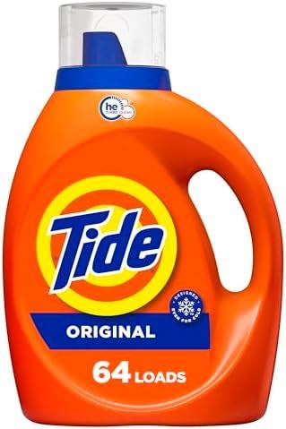 Amazon Tide Laundry Detergent Liquid Original Scent He Turbo