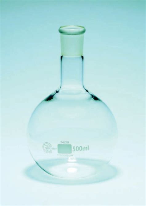 Quickfit Borosilicate Glass Medium Neck Round Bottom Flask Capacity