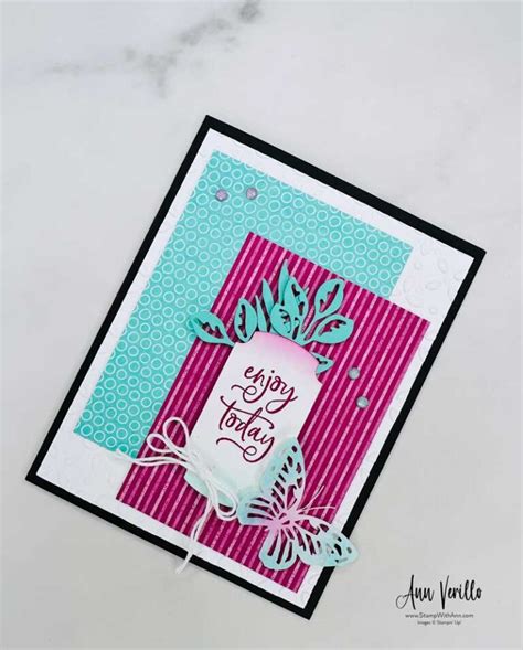Stampin Up Labeled With Love Greeting Caard Ann Verillo