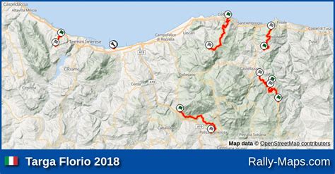 Maps Targa Florio 2018 Ciar Rally