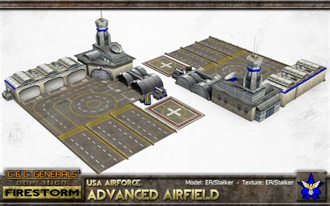 Usa Airforce General S Airfield Image Operation Firestorm Mod For C