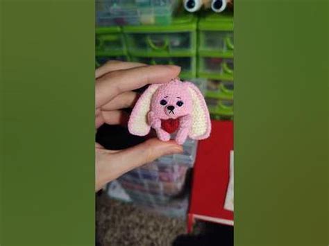 Зайка с Сердцем 🥰 #творчество #амигуруми #вязание - YouTube