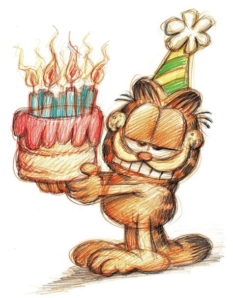 Garfields Birthday Fine Art Giclée Joan Vizcarra Catawiki