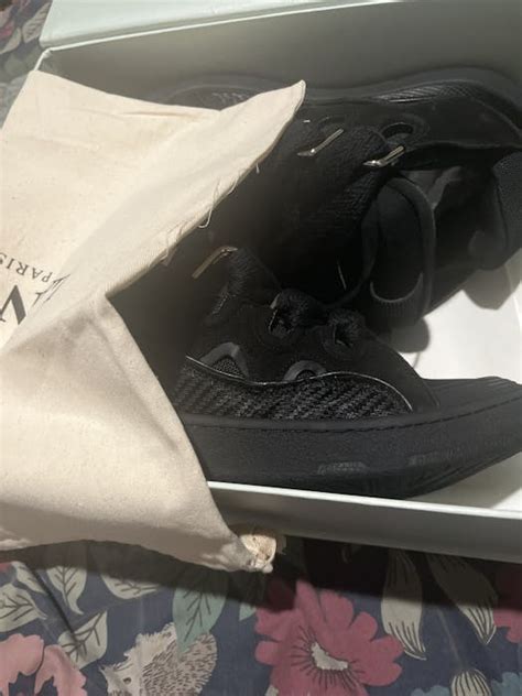 Lanvin Black Lanvins Curb Sneakers Grailed