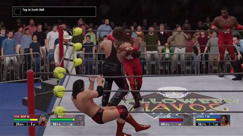 WWE 2K16 2K Showcase 2015 Hall Of Fame The Outsiders Vs Harlem Heat