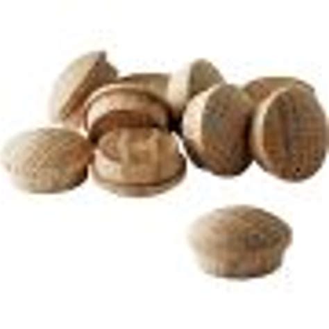 Oak 38 Screw Hole Buttons 50 Pack Woodworkers Emporium