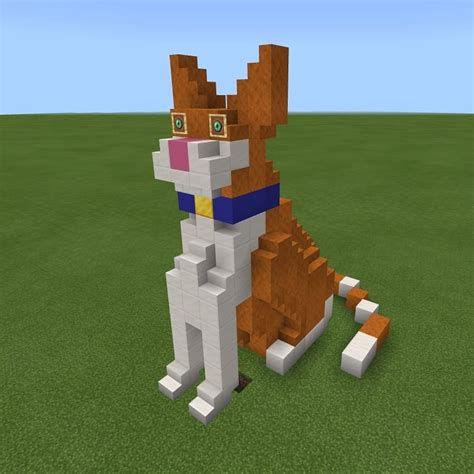 Sitting Cat Statue : r/Minecraft