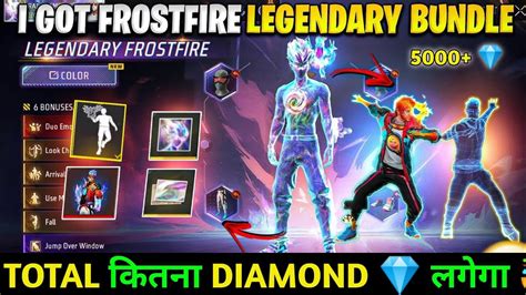 Frostfire Legendary Bundle Spin New Ring Event Total Kitna Diamond