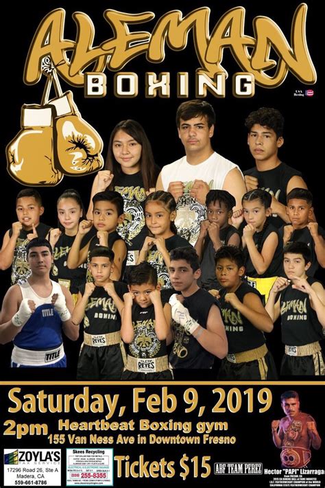 Aleman Boxing Fresno 55 Photos Boxing 1229 N Sierra Vista Ave